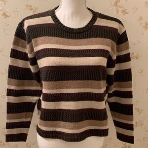 Christopher & Banks Striped Sweater Medium